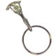 Bronze Lady Door Knocker With Patina