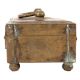 Old Brass Jewellery Box