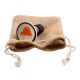 Orange Sea Fish Flat Ceramic Wine Stopper