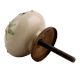 Pea Green Leaf Flower Ceramic Cabinet Knob Online
