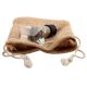Clear Prism Shape Glass Wine Stopper