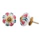 Pink Flower Knob