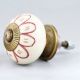 Dark Pink Sunflower Knob