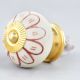 Dark Pink Sunflower Knob