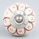 Dark Pink Sunflower Knob
