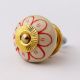 Red Sunflower Knob