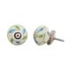 Green Blue Leaf Knob