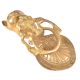 Large Cat Peacock Ring Door Knocker