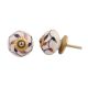 Purple & Maroon Leaf Knob