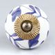 Blue Flower Knob