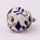 Purple Flower Knob