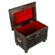 Hand Carved Wooden Jewelry Box