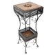 Mango Wood And Wrought Iron Table