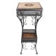Mango Wood And Wrought Iron Table