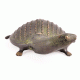 Brass Engraved Turtle Figurine