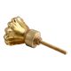 Golden Mercury Sunflower Glass Drawer Knob Online