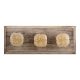 Golden Flower Bone Wooden Hooks