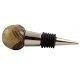 Antique Smoky Bubble Glass Wine Stopper