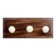 Cream Lion Metal Wooden Hooks