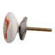Orange Owl Ceramic Flat Drawer Knob Online