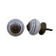 White Navy Blue Knob