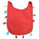 Maroon Embroidered Elephant Sling Bag