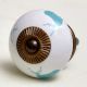 Sea Green Standing Rein Deer Pattern Ceramic Dresser Knob Online