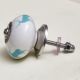 Sea Green Standing Rein Deer Pattern Ceramic Dresser Knob Online