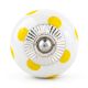 White Yellow Polka Ceramic Furniture Knob