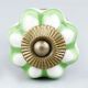 Pea Green Sunflower Medium Knob