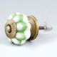 Pea Green Sunflower Medium Knob