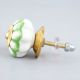 Pea Green Sunflower Medium Knob