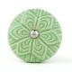 Green Wheel Flower Knob