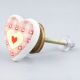Heart Ceramic Knob