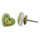 Leaf Heart Ceramic Knob