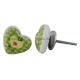 Leaf Heart Ceramic Knob