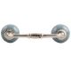 Grey Crackle Ceramic Bridge Handle