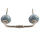 Grey Crackle Ceramic Bridge Handle