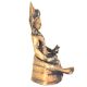 Old Tibetan Buddhism Buddhist Temple Bronze  Buddha Statue