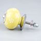 Yellow Ceramic Floral Drawer Knob Online