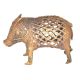 Brass Dhokra Art Tribal Pig