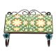 Forest Green Yellow Sunflower Ceramic Tiles Hooks