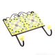 Yellow Ceramic Floral Tiles Hooks Online