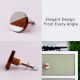Mixed Shell Wooden Round Drawer Knob Online