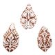 Set of 3 Piece New Mix Wooden Printing Block