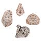 Set of 4 Piece New Mix Wooden Printing Block