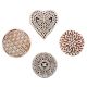 Set of 4 Piece New Mix Wooden Printing Block