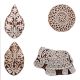 Set of 4 Piece New Mix Wooden Printing Block