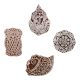 Set of 4 Piece New Mix Wooden Printing Block