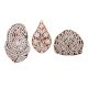 Set of 3 Piece New Mix Wooden Printing Blocks